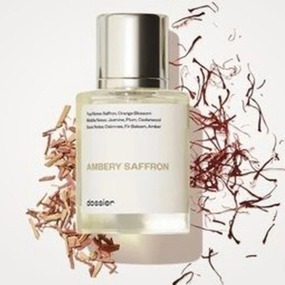NEW Dossier Ambery Saffron Eau de Parfum 1.7